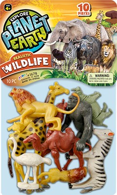 Wholesale Jungle Animal Figurines, Wholesale Jungle Animal Toys, Wholesale Wildlife Figures