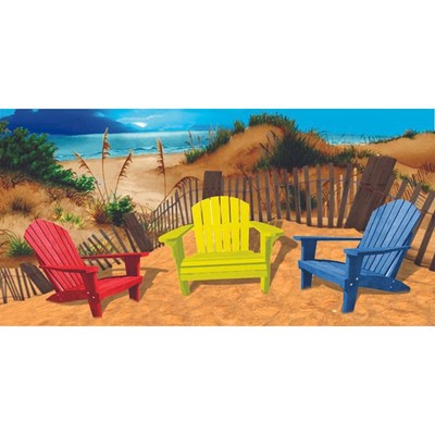 Beach Chairs at the Dunes Towels 740670