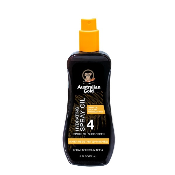 Australian Gold Oil Spf 4 W/Carrot Oil