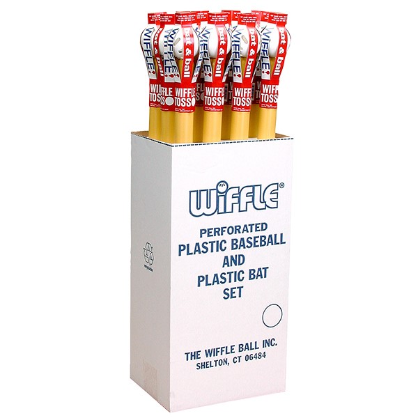 Wiffle Bat & Ball 12ct Display/#1001
