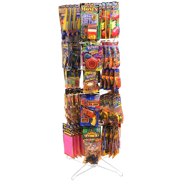 Toy Rack W/ 24 Pegs