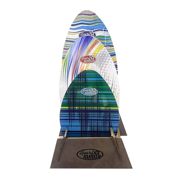 Surf Mania Wood Skim Board Display-Empty 723740