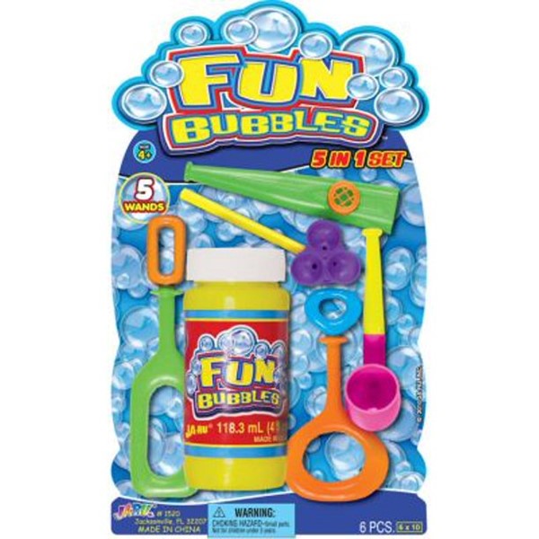 5 in 1 Fun Bubbles 733190