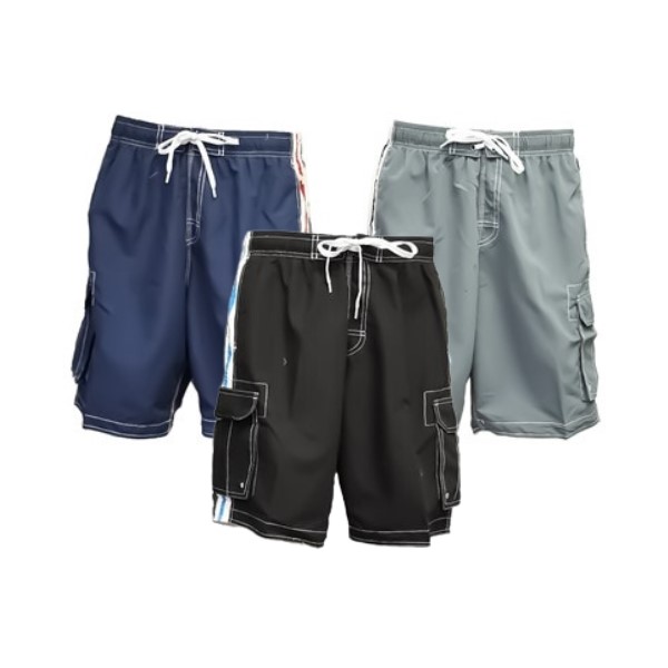 Men's Stripe Board Shorts 750780