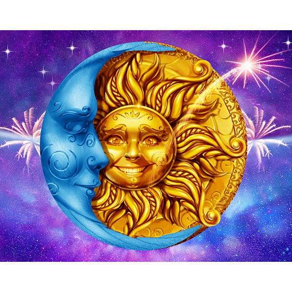 Sun & Moon Oversized Towels 753220