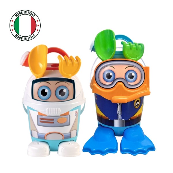 5pc Astronaut & Scuba Sand Set 753780