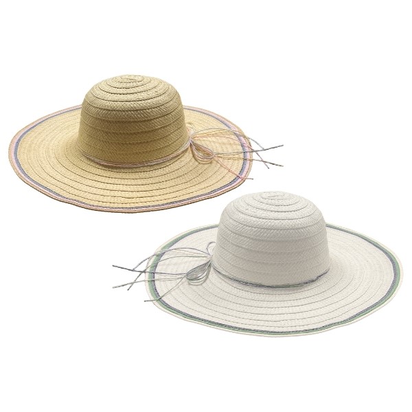 Coastal Line Gear&trade; Paper Floppy Hat w/Contrast Brim 754640