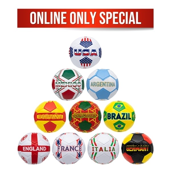 Sport Design International 8.5" Soccer Balls- DEFLATED 754780D