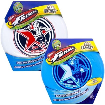Frisbee 140g All-Sport Flying Disc - Midweight 10" Outdoor Recreational Disc