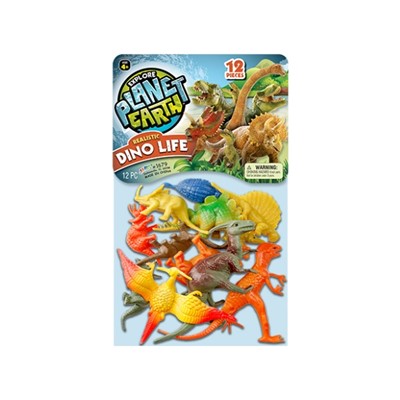 Wholesale Ja-Ru Prehistoric Dinosaurs - Plastic Dinosaur Figures Assorted Safari Play Set