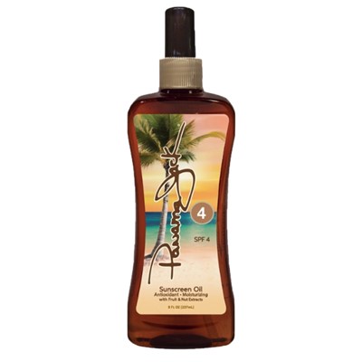 PJ 8oz Dark Tanning Oil spf 4 603930