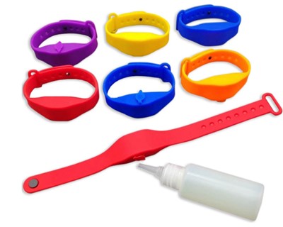 Hand Sanitizer Dispensing Bracelet 601090