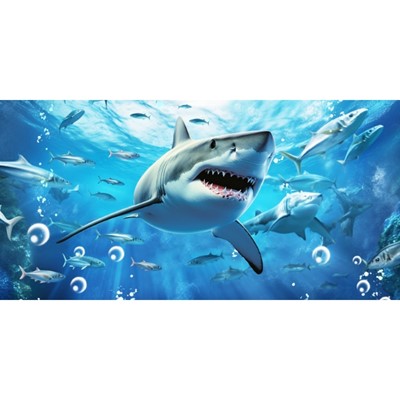 Great White Shark Beach Towels 753180