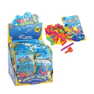 100pc Water Bomb Balloons w/Filler 753980