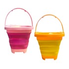 Fun Mania&reg; Unicorn & Crab Expandable Pail w/Shovel 753890 View 2