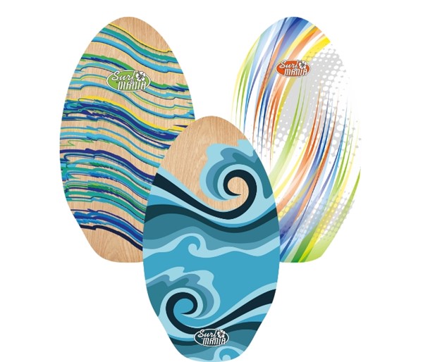 Medium Wood Skim Board