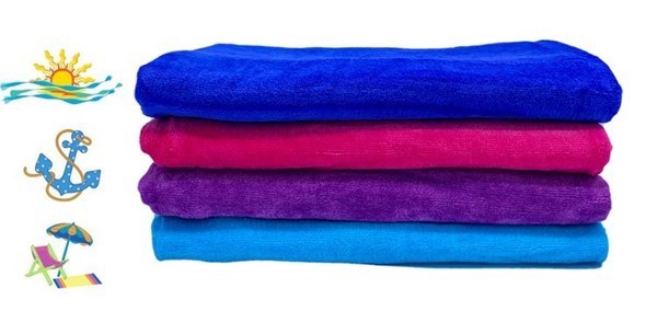 Hampton Beach Embroidered Bath Sheets