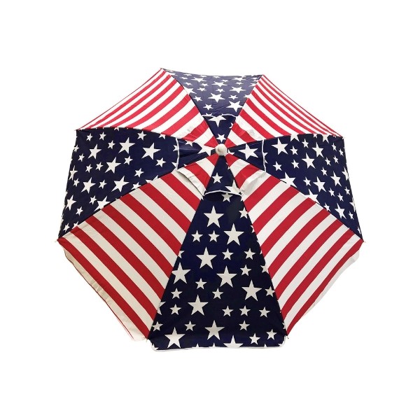 6.5ft USA Flag Tilt Umbrella