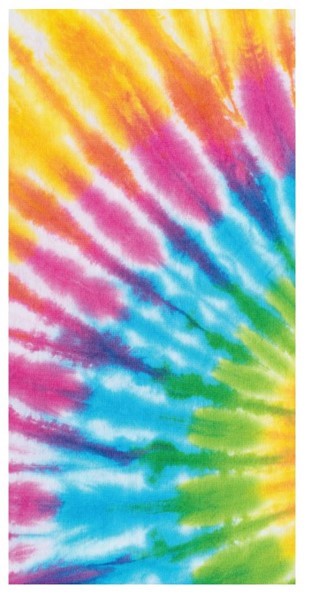 Pastel Tie Dye Towels