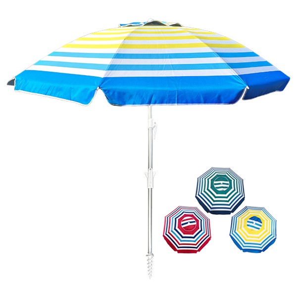 7ft Polyester Umbrella w/Anchor