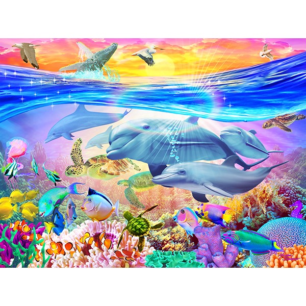 Sea Life Oversized Towels