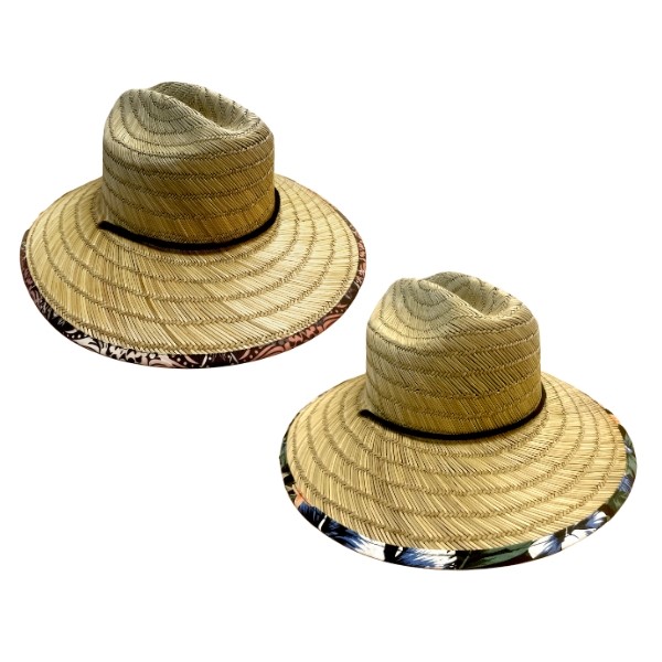 Lifeguard Hat w/Printed Brim
